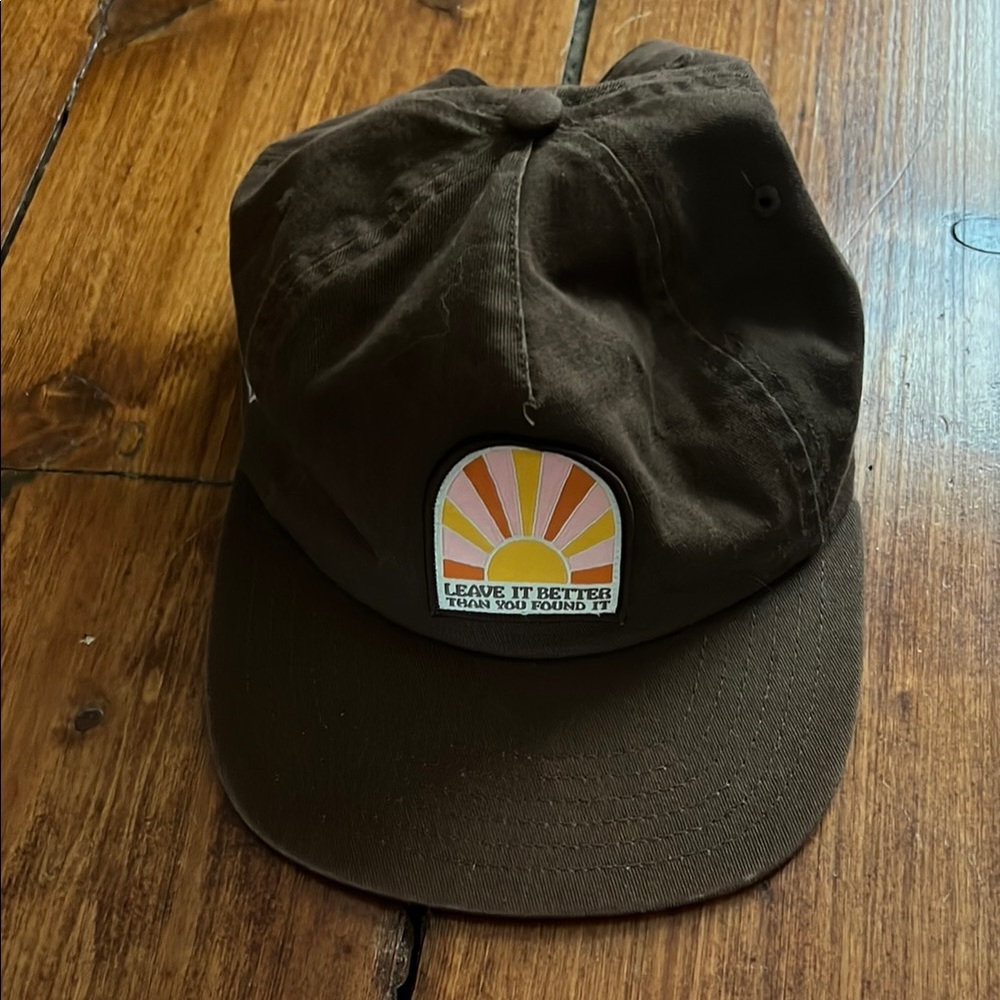 Brown Leave it Better than you Found it Cap